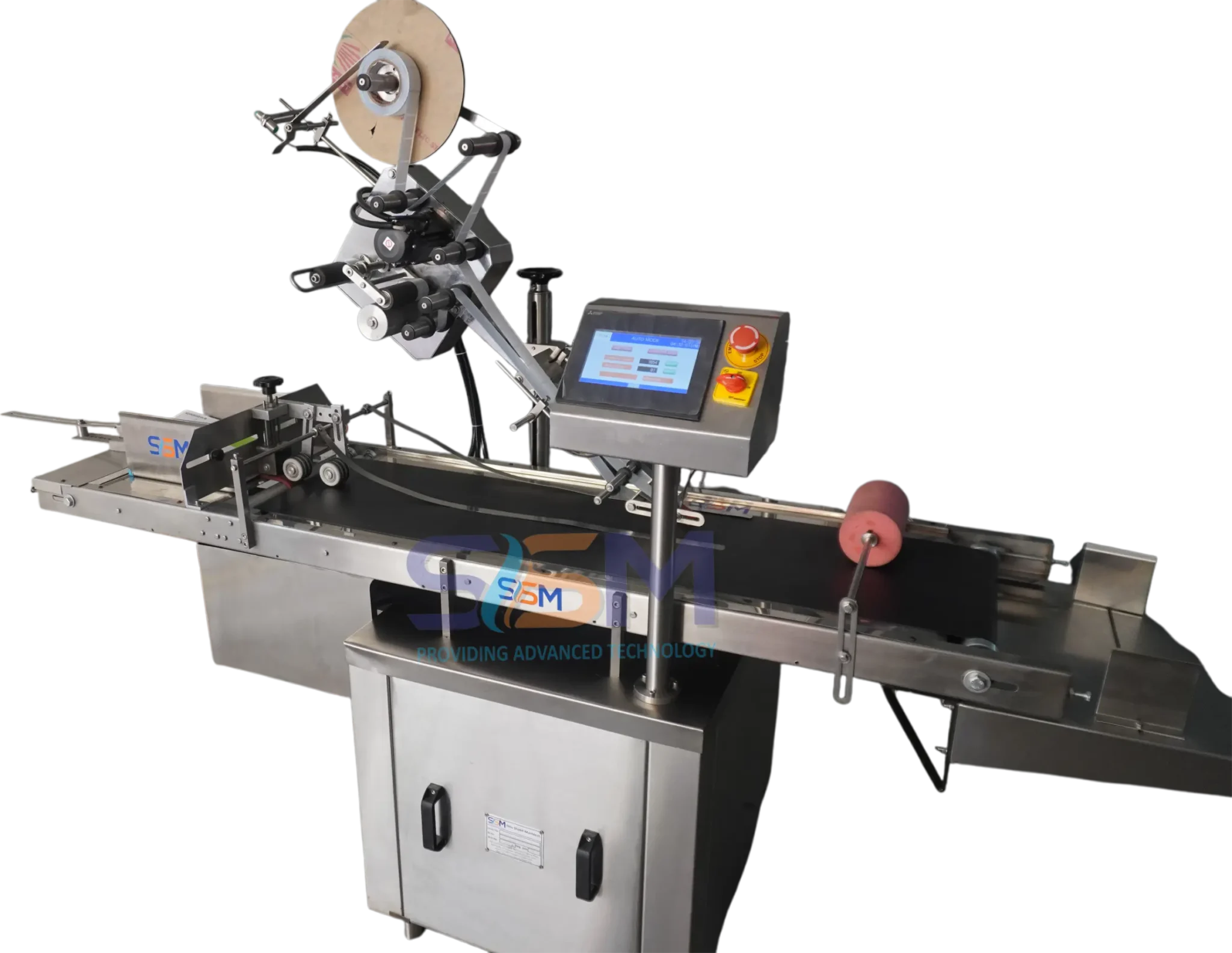 Top Side Labeling Machine