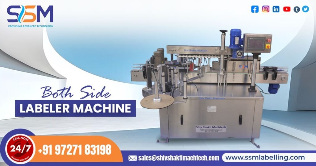 Both Side (Front & Back) Labeler Machine