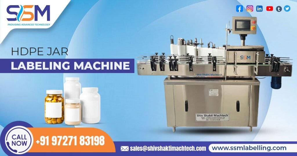 HDPE Jar Labeling Machine