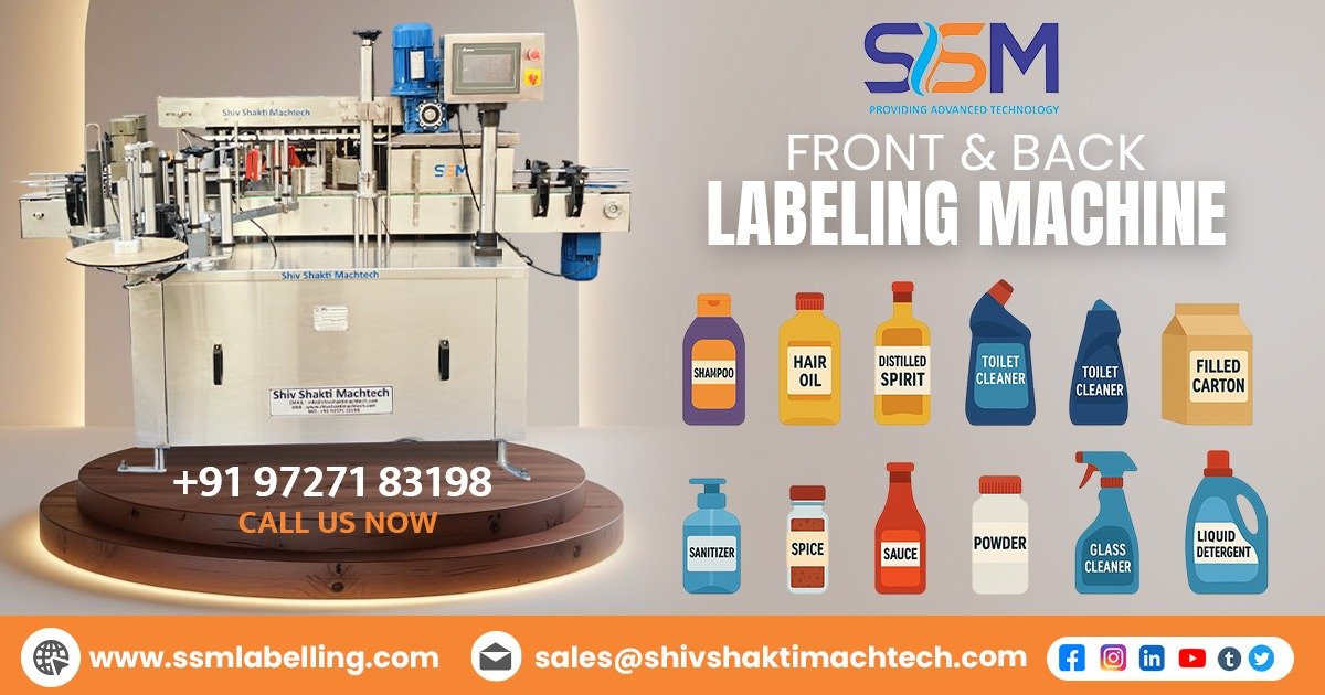 Front and Back Labeling Machine in Zambia