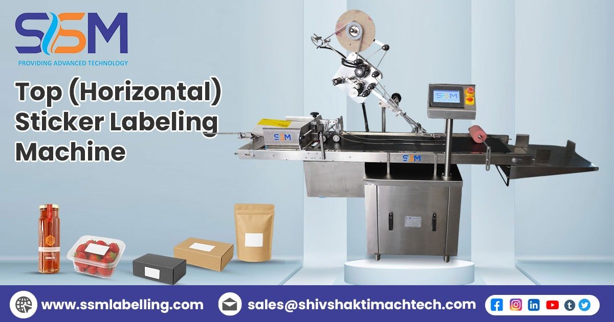 Top (Horizontal) Sticker Labeling Machine in Zambia