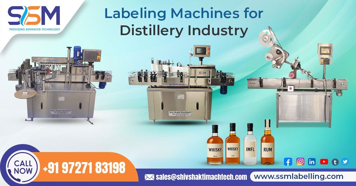 Labeling Machines for Distillery Industry in Middle-East Countries
