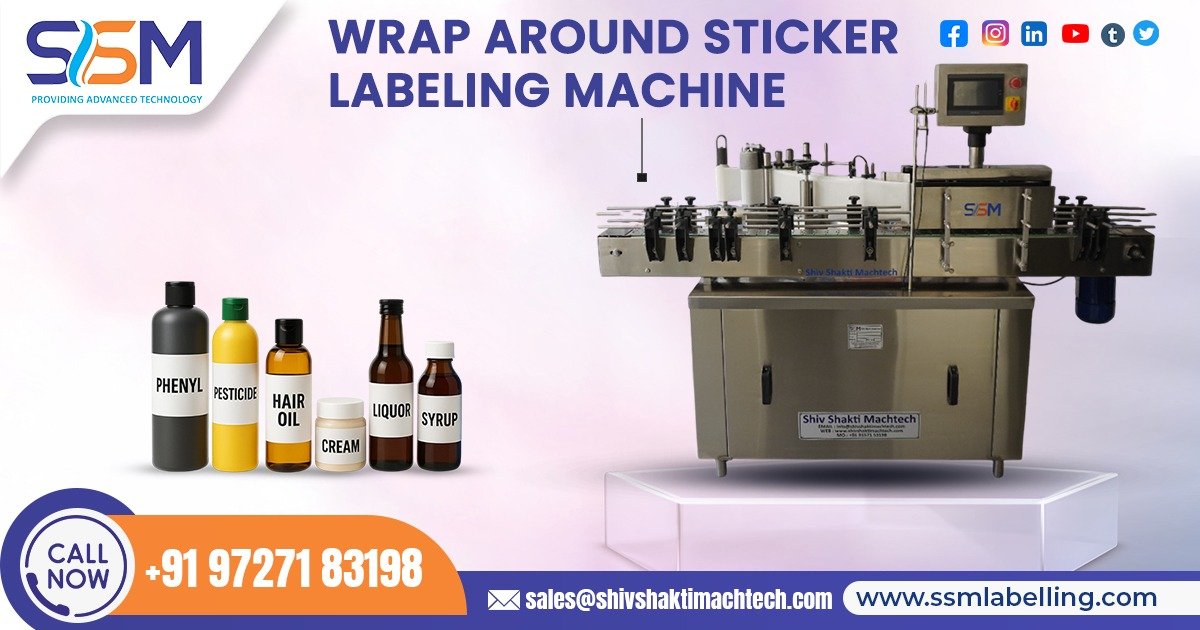 Wrap Around Sticker Labeling Machine in Africa