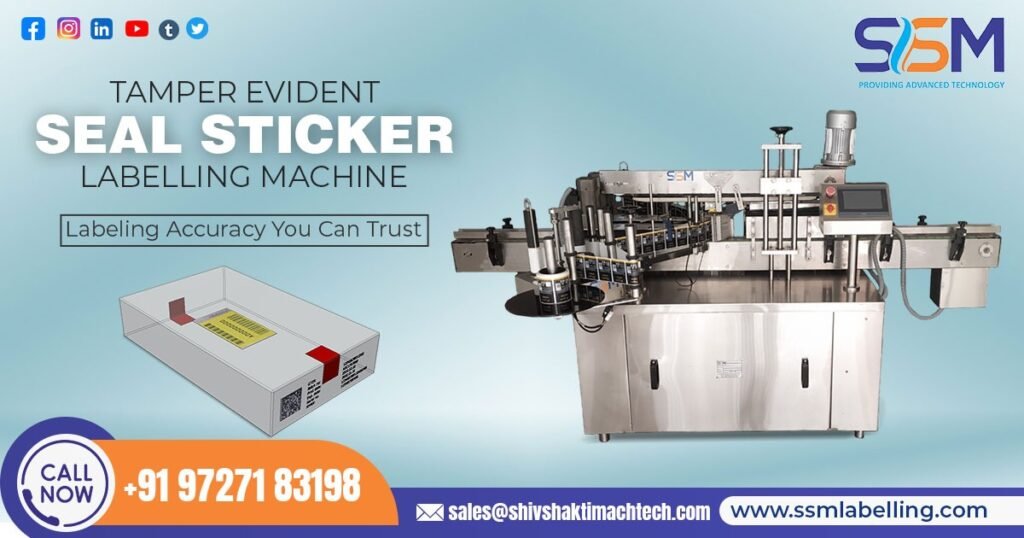 Tamper Evident Seal Sticker Labelling Machine in South Africa