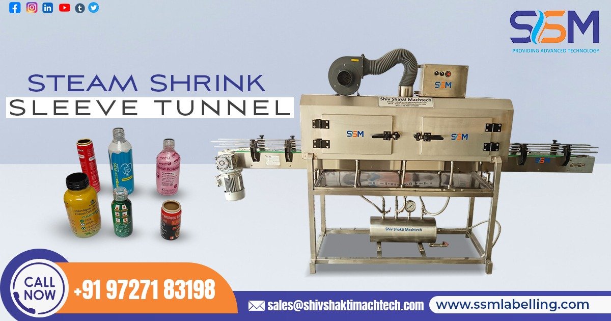 Steam Shrink Sleeve Tunnel in Dubai