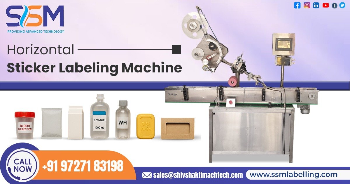 Horizontal Sticker Labeling Machine in South Africa