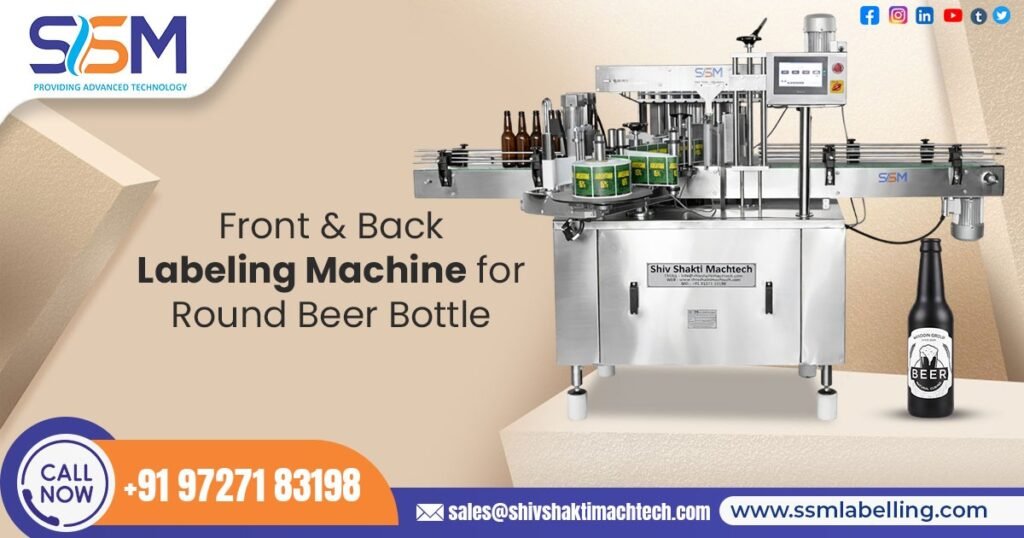Front and Back Labeling Machine