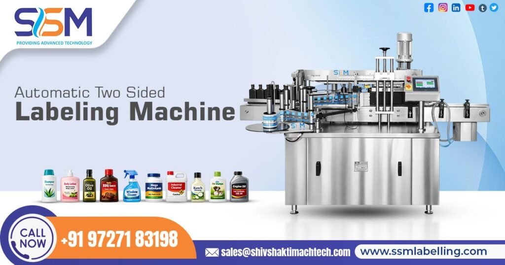 Automatic Two-Sided Labelling Machine