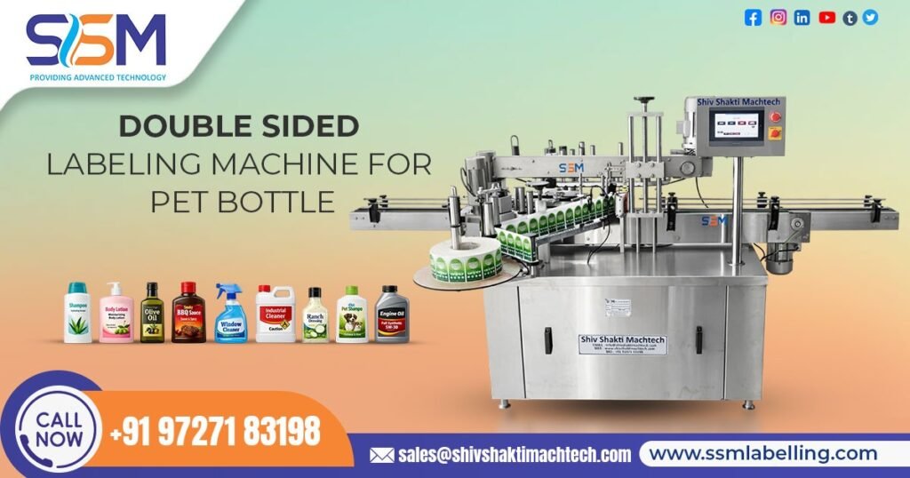 Double Sided Labelling Machine for Pet Bottle