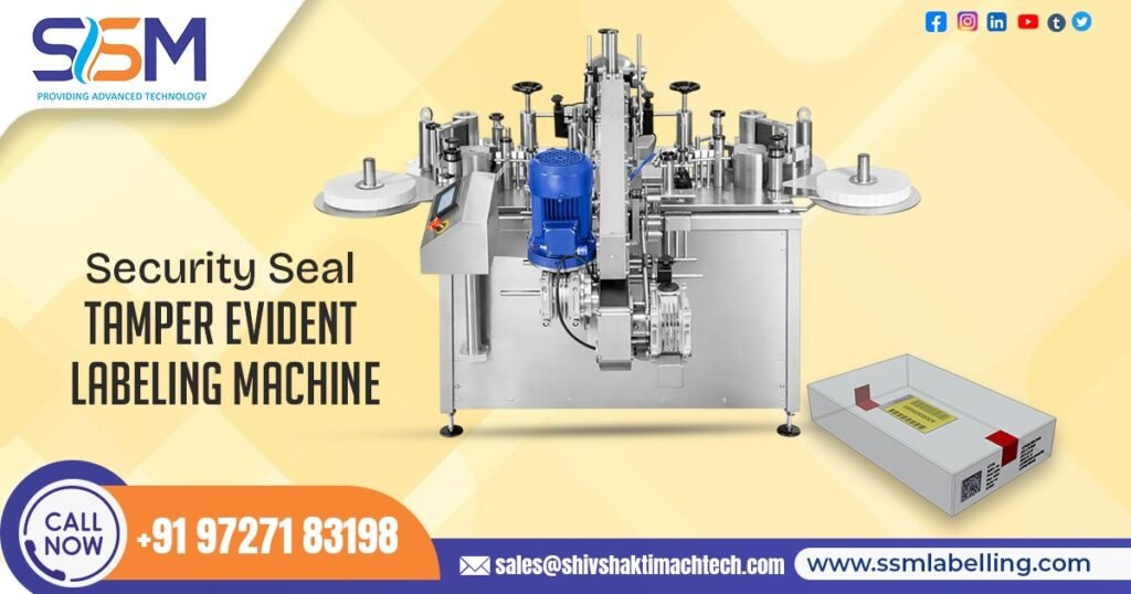 Security Seal Tamper Evident Labeling Machine