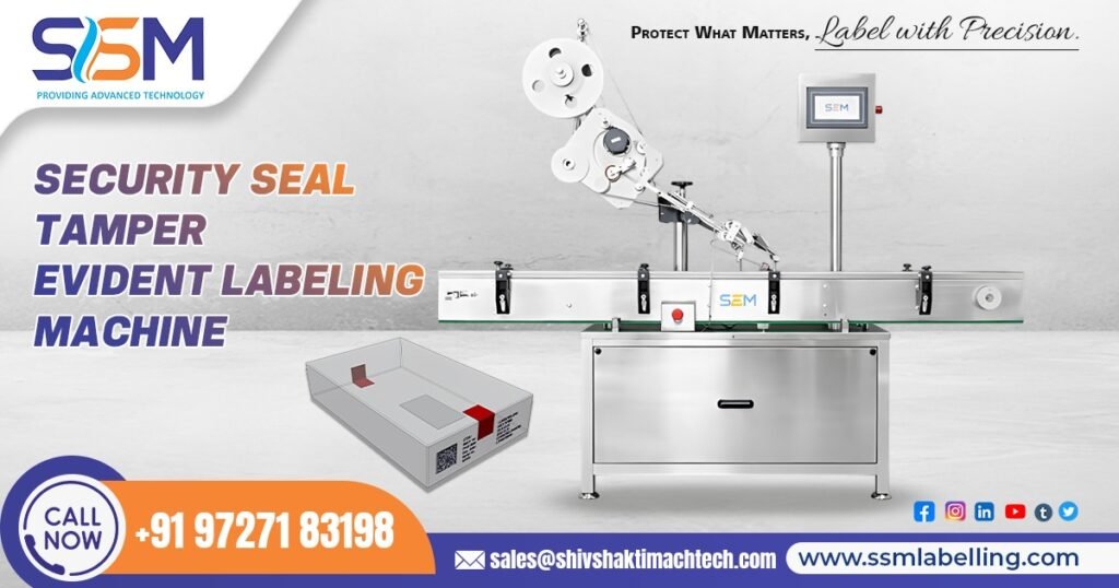 Security Seal Tamper Evident Labeling Machine