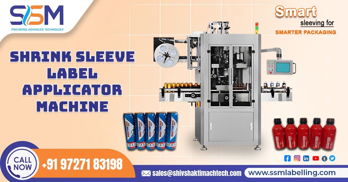 Shrink Sleeve Label Applicator Machine form Ahmedabad
